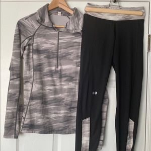 Under Armour Cold Gear top and leggings